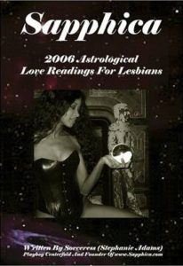 Sapphica by Stephanie Adams, 2005 Dubsar House Publishing trade paperback