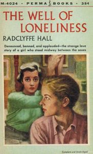 The Well of Loneliness by Radclyffe Hall, 1955 Perma Book mass market paperback