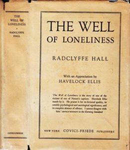 The Well of Loneliness by Radclyffe Hall, 1932 Covici Friede hardcover