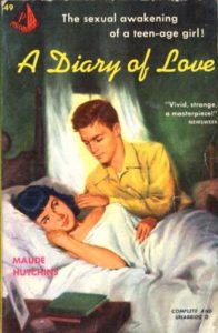 A Diary of Love by Maude Hutchins, 1952 Pyramid Books mass market paperback