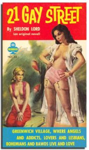 21 Gay Street by Sheldon Lord, 1960 Midwood mass market paperback