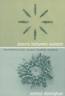 Poems Between Women by Emma Donoghue